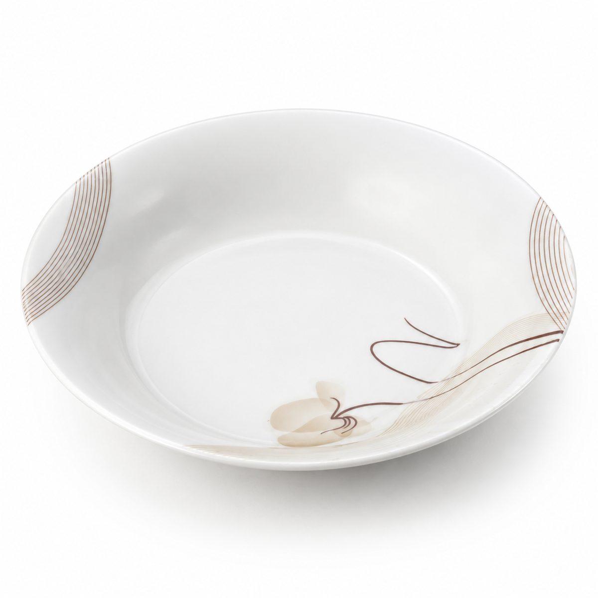 Double Glazed Melamine Deep Plate | Curry Plate
