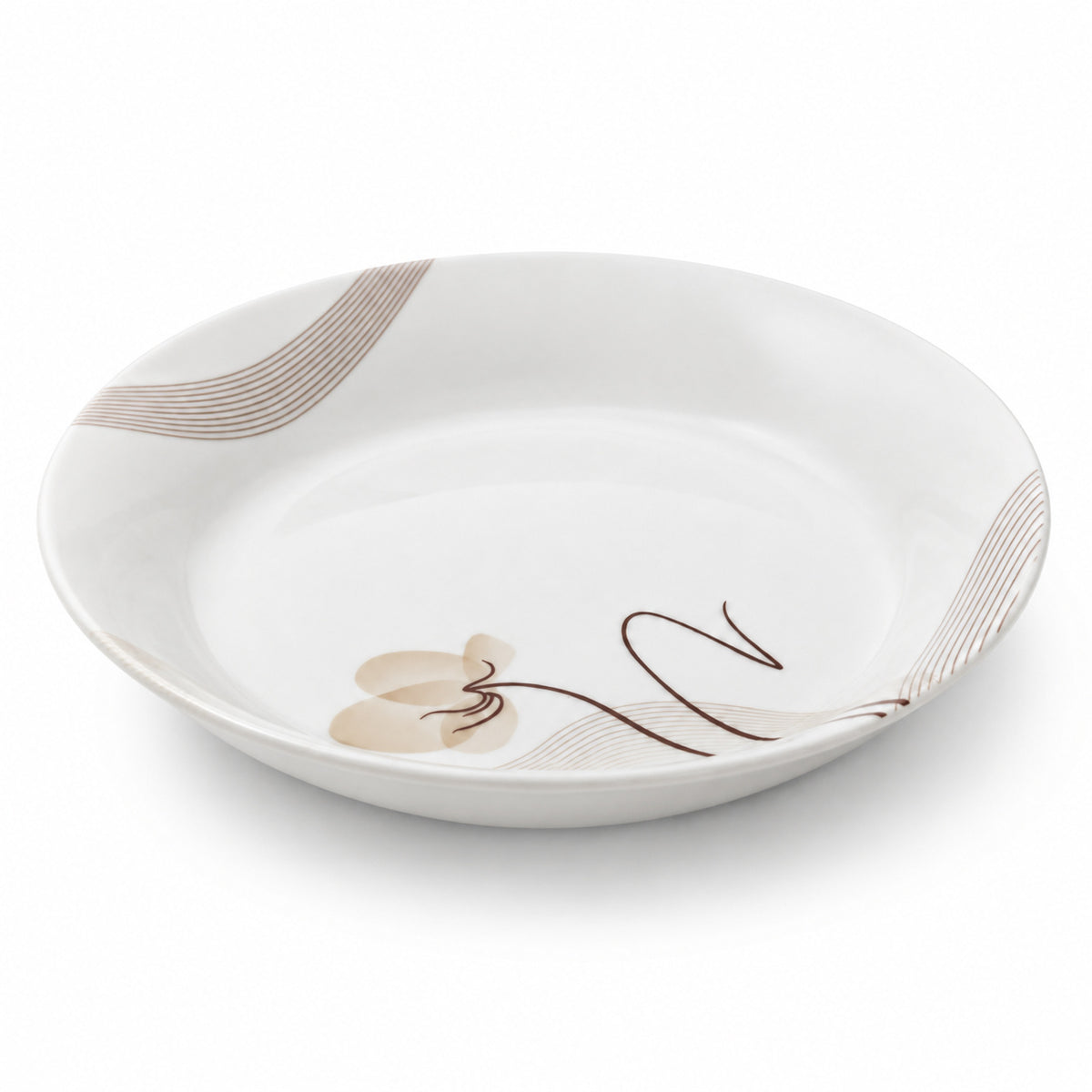 Double Glazed Melamine Rice Plate | Dinner Plate