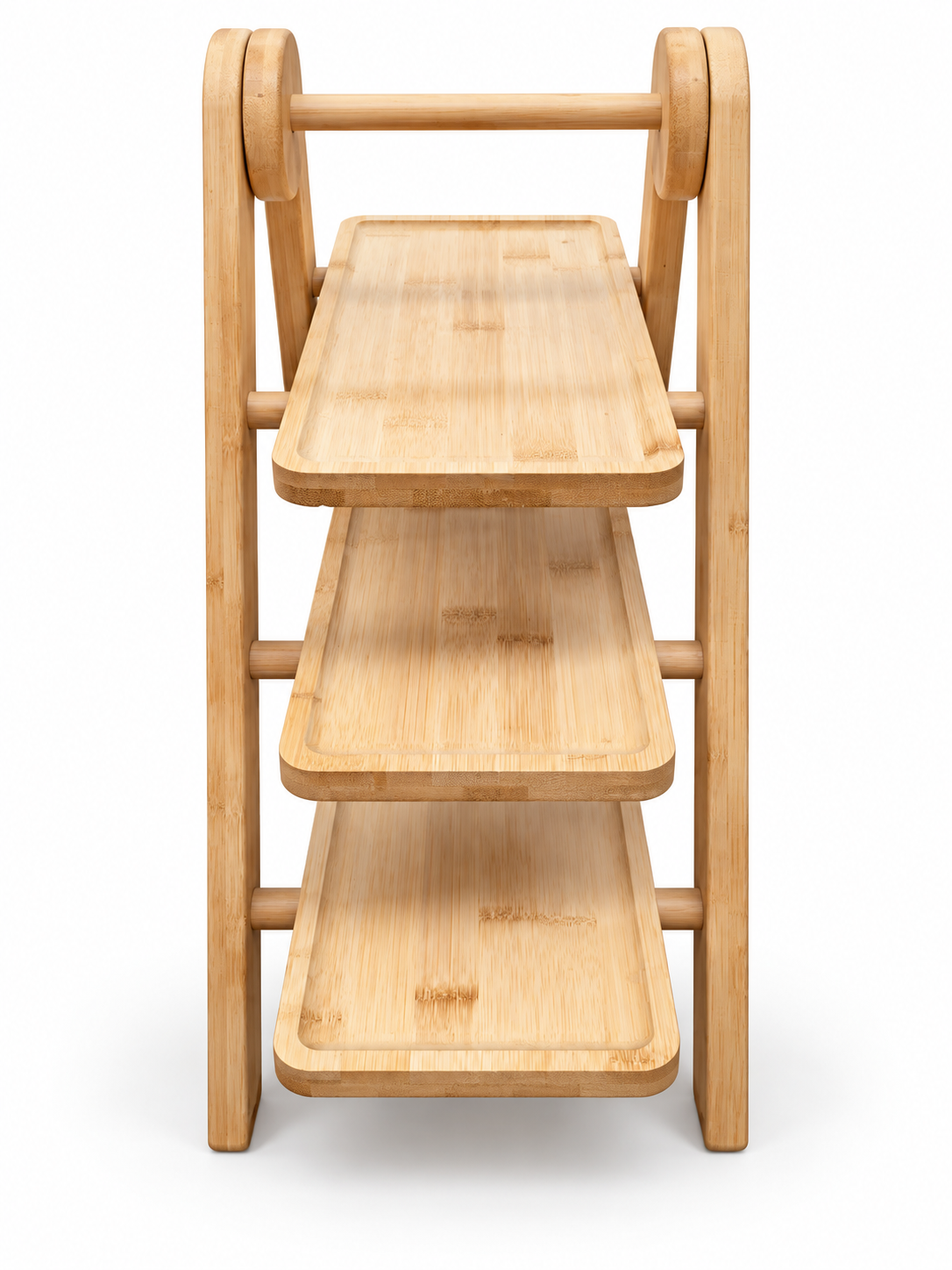 Wood Pastry Stand 3 Step Tdl - Image 2