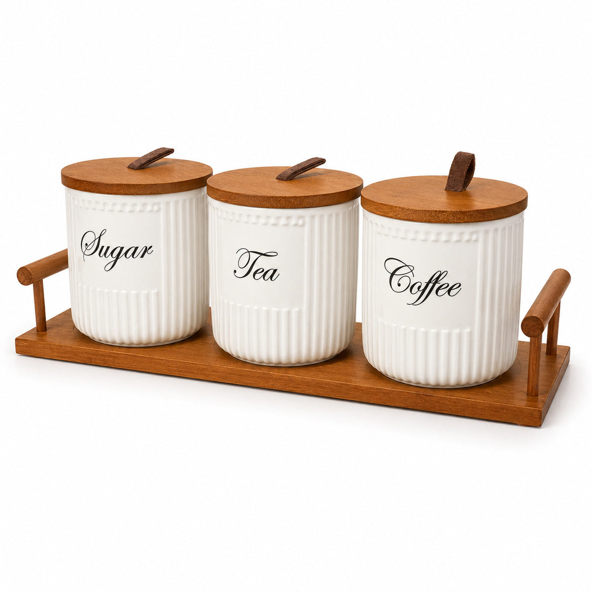 Ceramic Jar Set 3pc Madni Bg-37 - Image 3