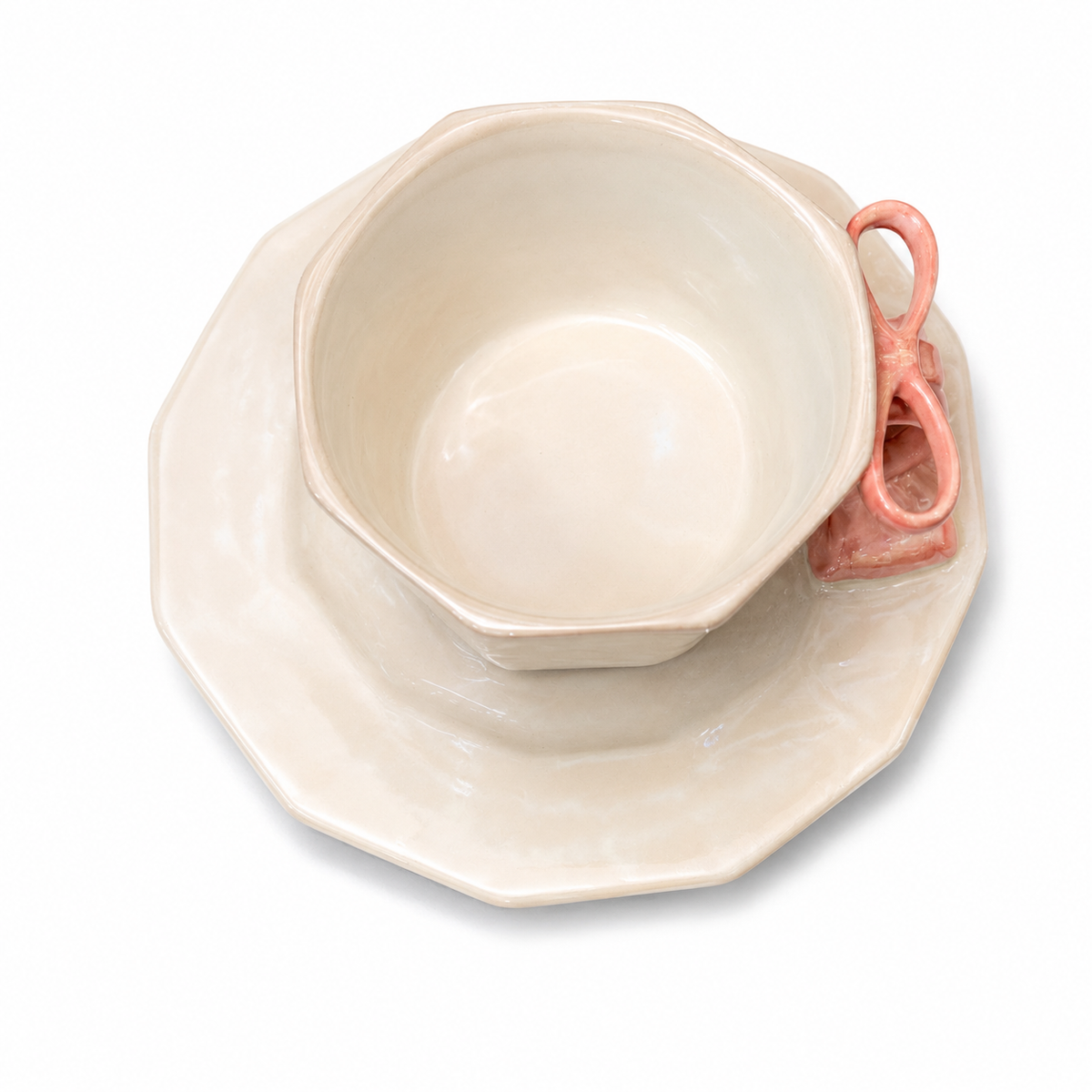 Sj Ceramic Cup N Saucer Dm 101 - Variant 3 - Image 3