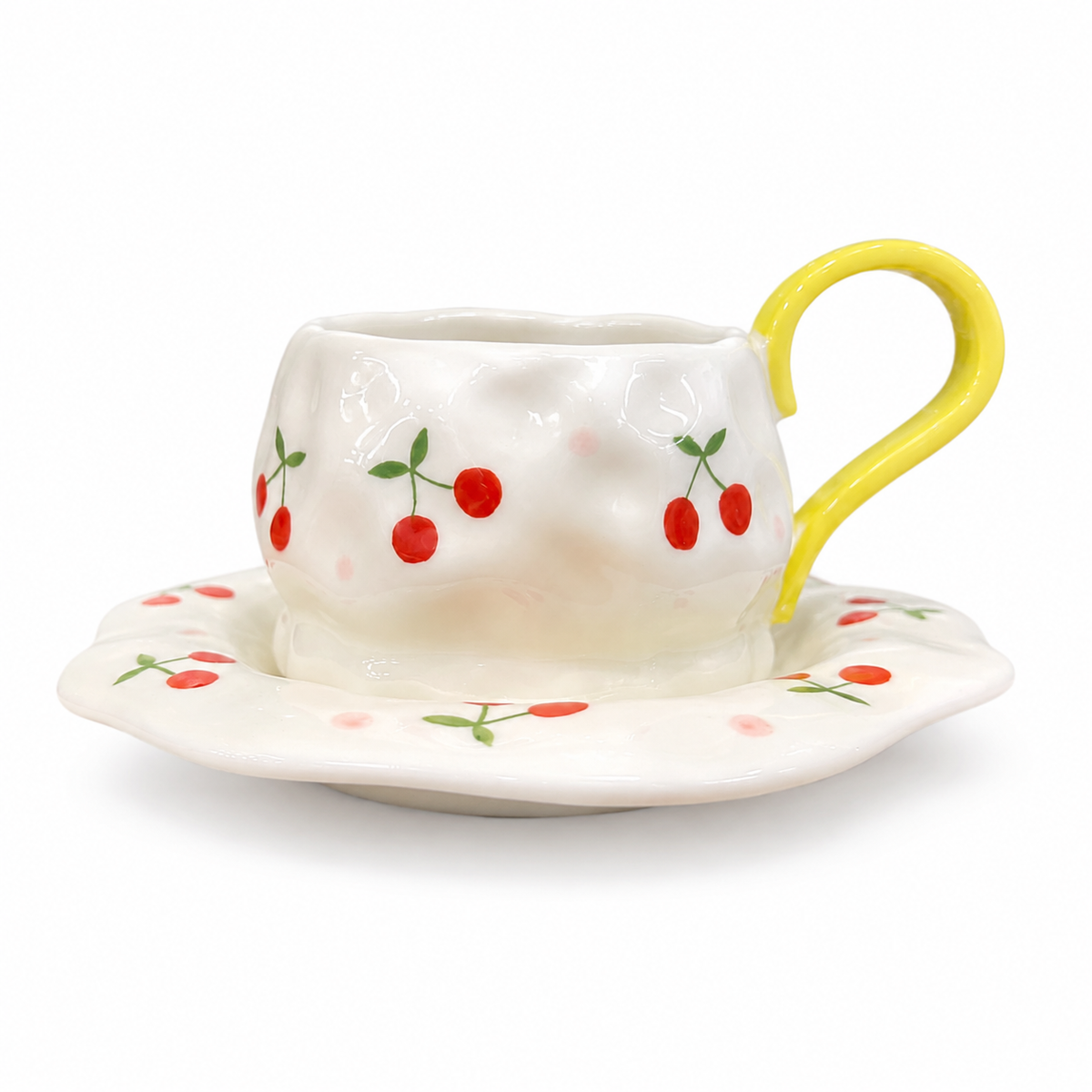 Sj Ceramic Cup N Saucer Dm 104 - Variant 2 - Image 3