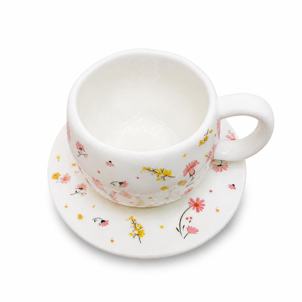 Sj Ceramic Cup N Saucer Dm 147 - Image 3