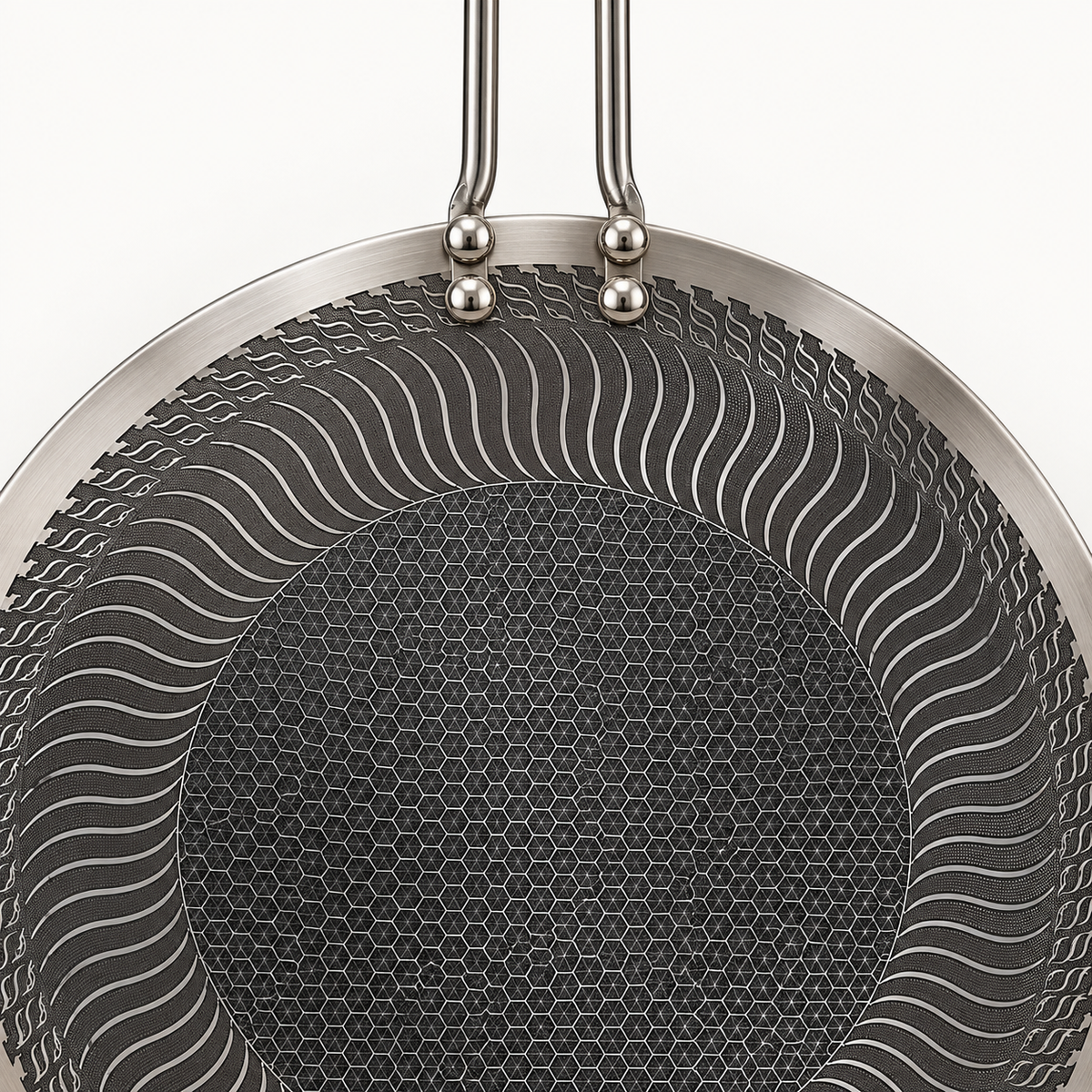 Laser Tawa W/Steel Handle 38cm - Image 2