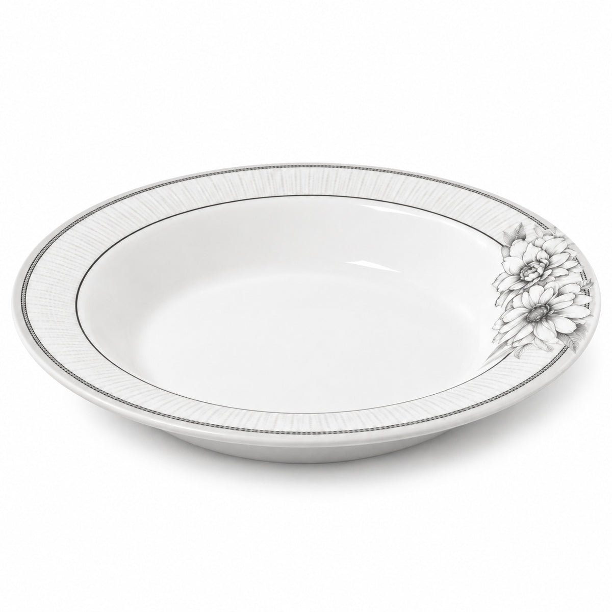 Double Glazed Melamine Quarter Plate