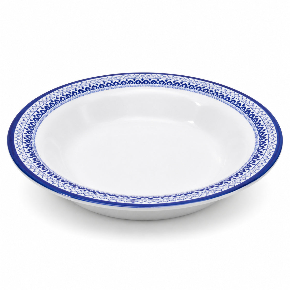 Double Glazed Melamine Deep Plate | Soup Plate