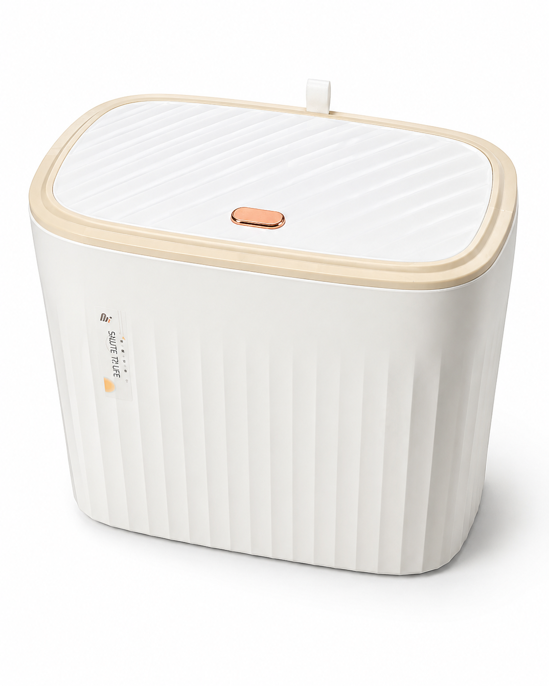 Premium Quality Slim Dustbin with Flip up Lid on Top | Space Saving