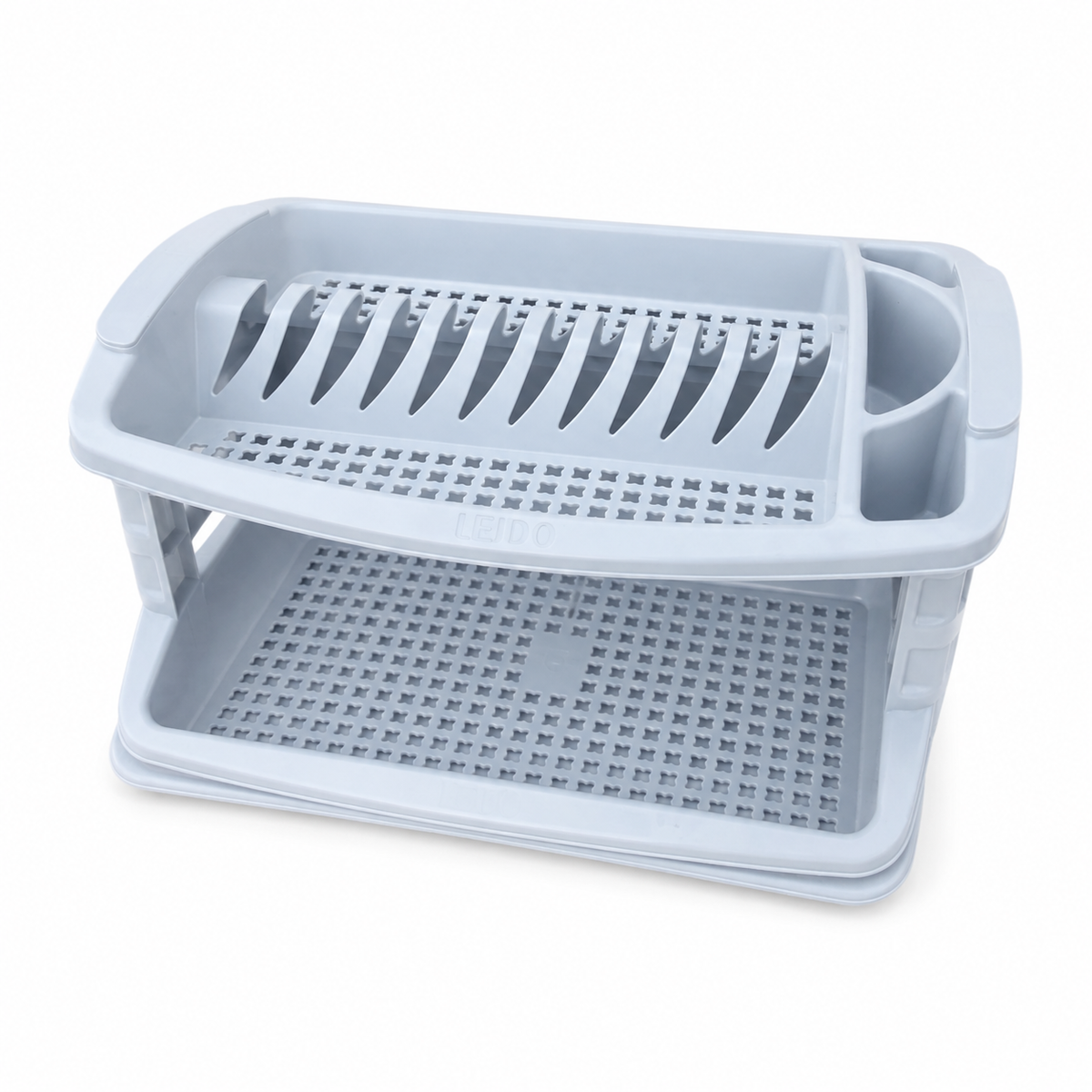 2 Tier Plastic Plate Rack