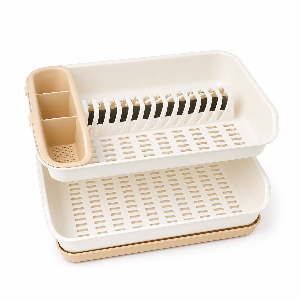 2 Tier Plate Rack | Dish Drying Rack