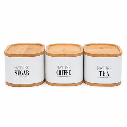 Metal Jar Set 3pc Fr Fx-2 - Image 1