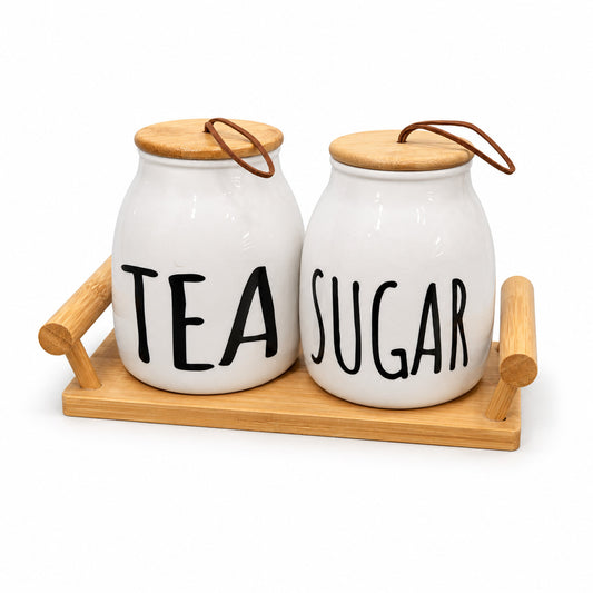 Ceramic Jar Set 2pc Fr 8-10 - Image 2