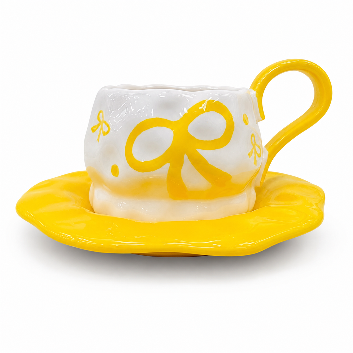 Sj Ceramic Cup N Saucer Dm 103 - Variant 1 - Image 1