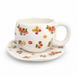 Sj Ceramic Cup N Saucer Dm 152 - Image 1