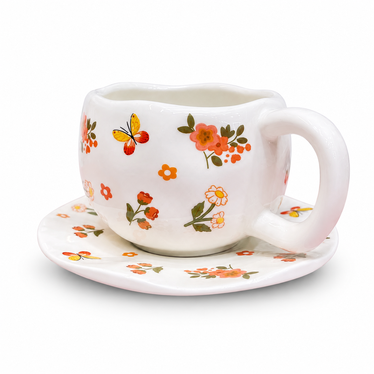 Sj Ceramic Cup N Saucer Dm 152 - Image 2