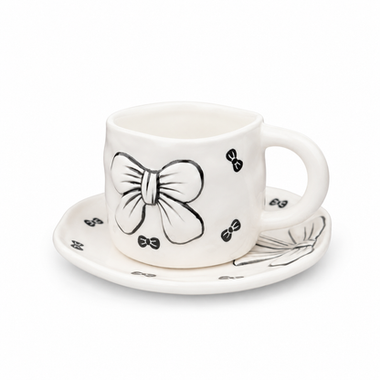 Sj Ceramic Cup N Saucer Dm 150 - Image 2