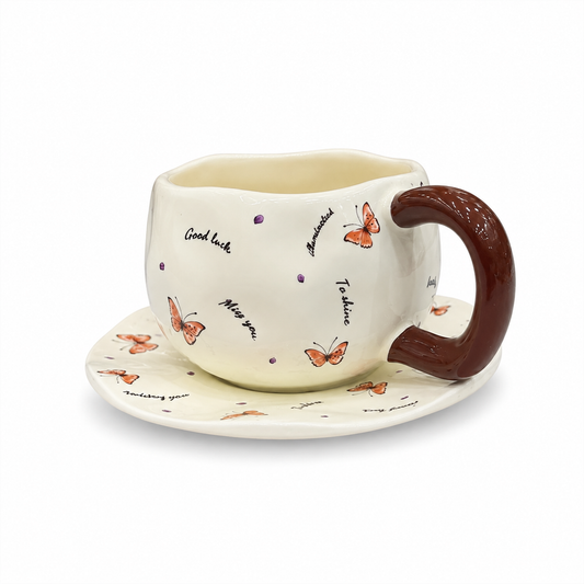 Sj Ceramic Cup N Saucer Dm 154 - Image 2