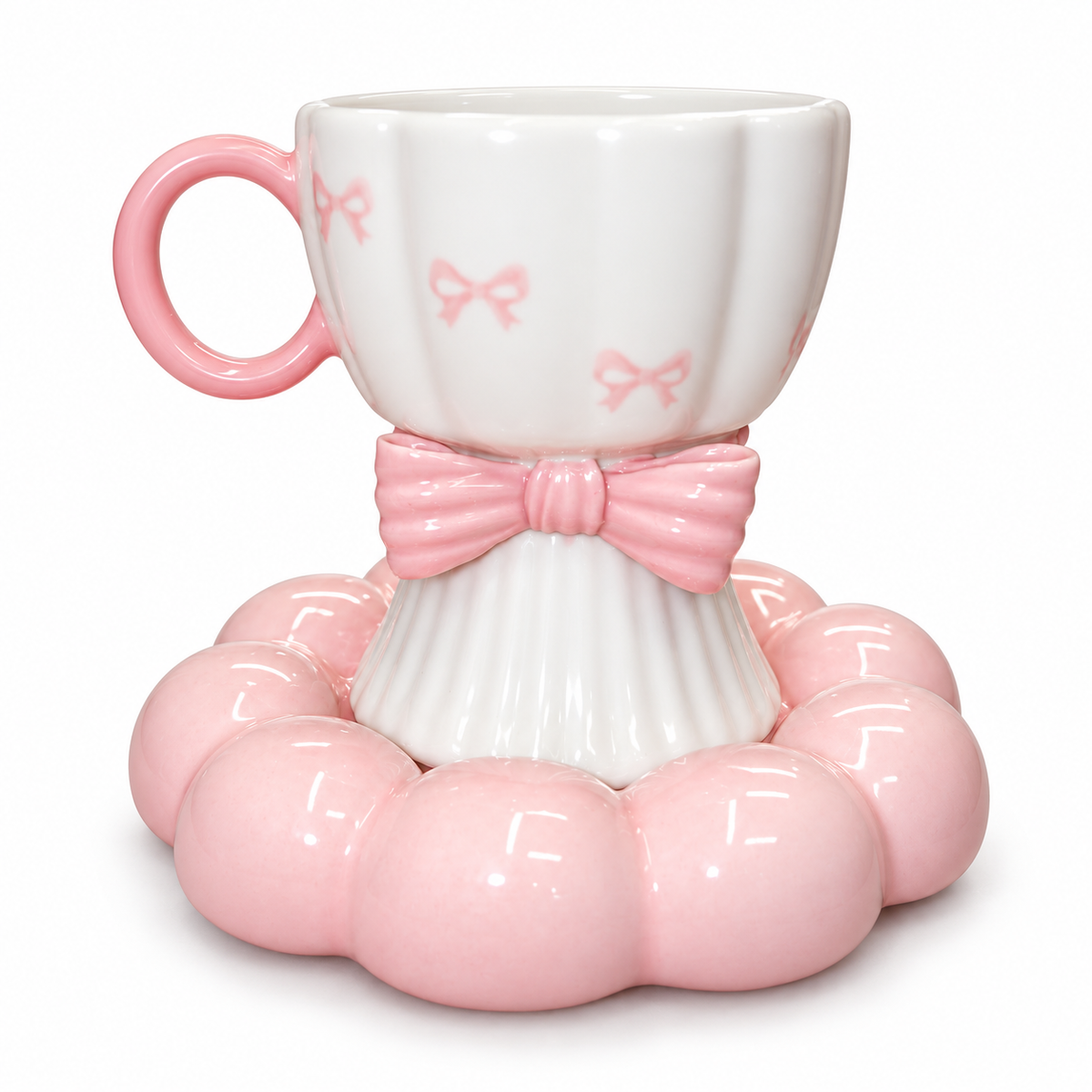 Sj Ceramic Cup N Saucer Dm 156 - Image 4