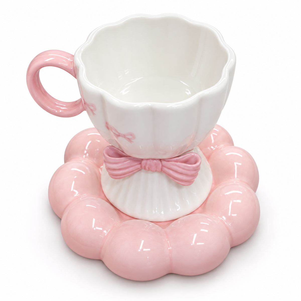 Sj Ceramic Cup N Saucer Dm 156 - Image 5