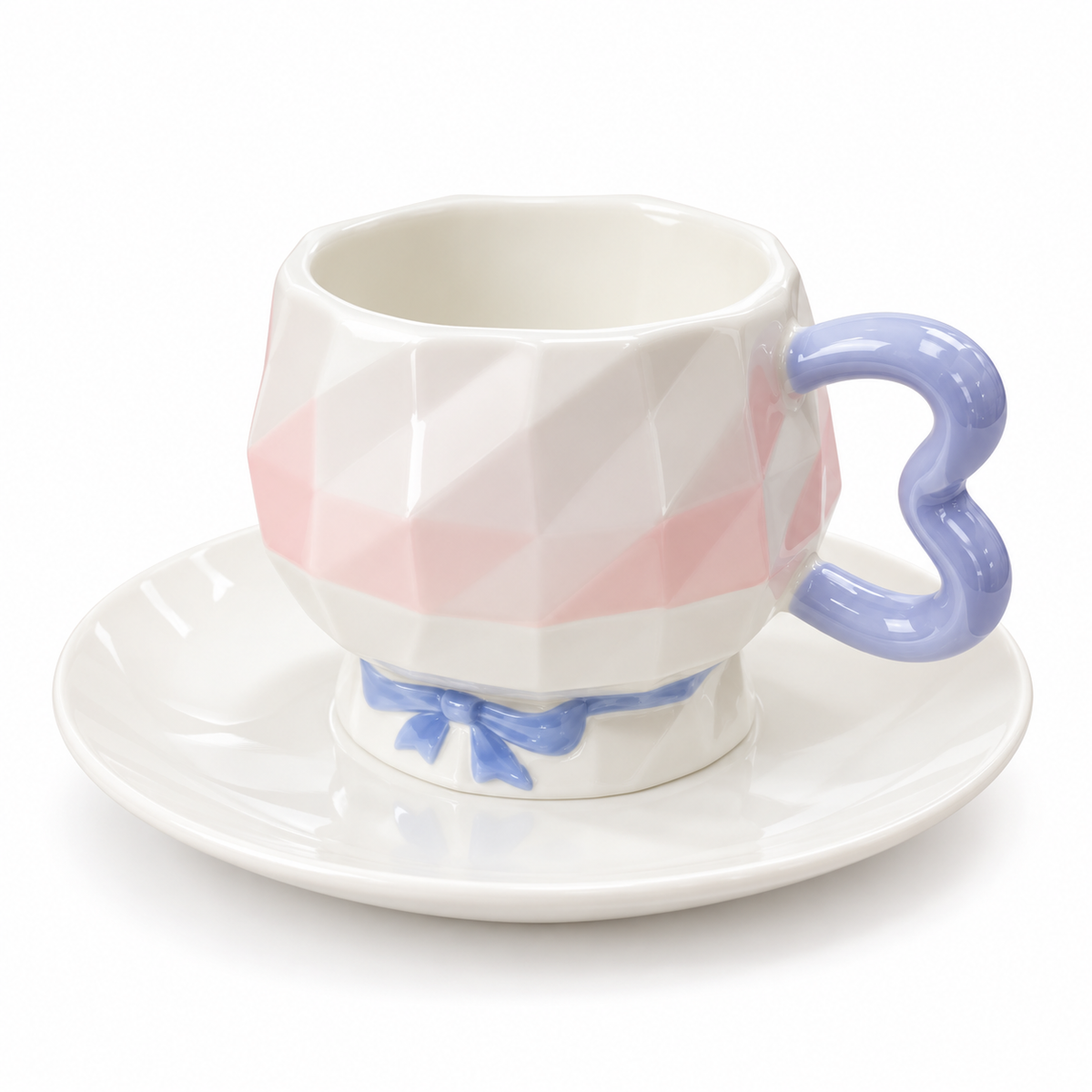 Sj Ceramic Cup N Saucer Dm 105 - Image 2