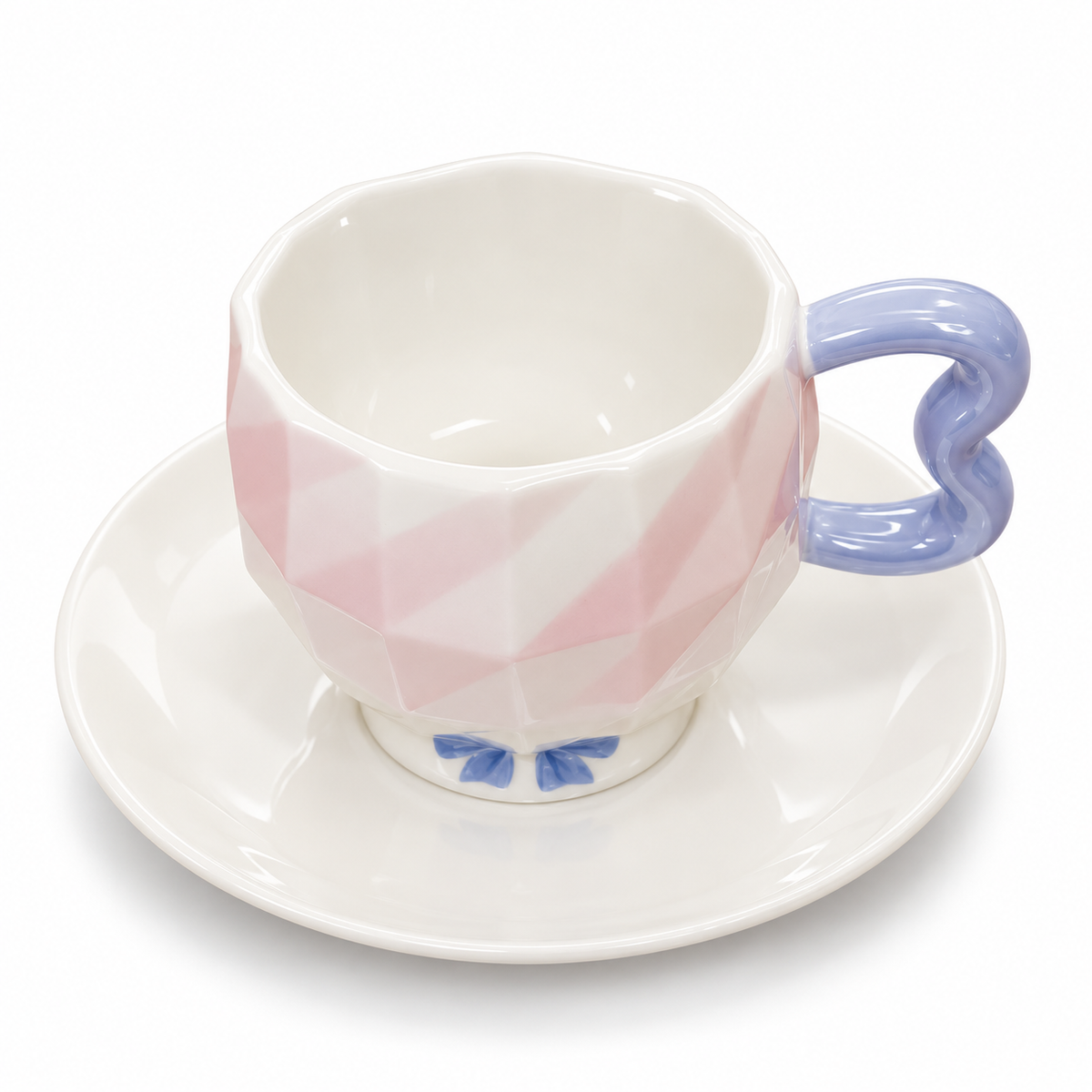 Sj Ceramic Cup N Saucer Dm 105 - Image 3