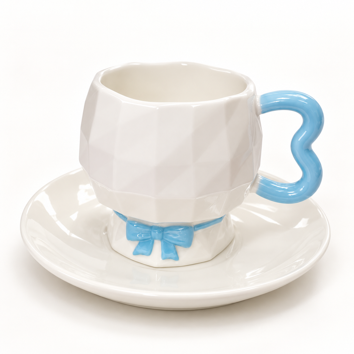 Sj Ceramic Cup N Saucer Dm 105 - Image 4
