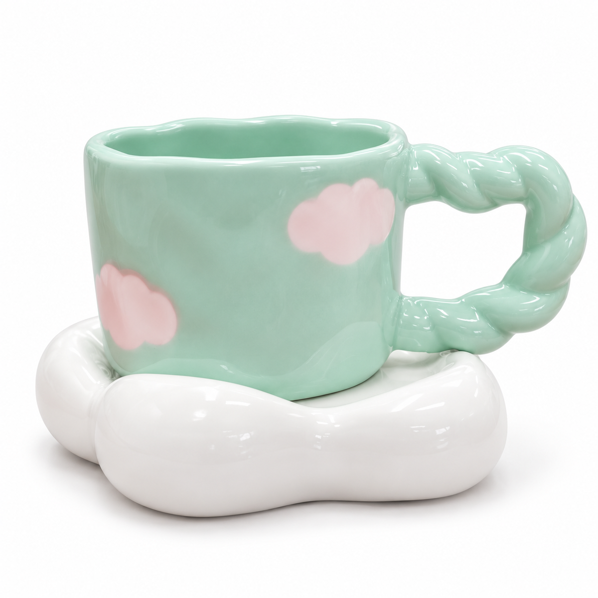 Sj Ceramic Cup N Saucer Dm 115 - Image 3