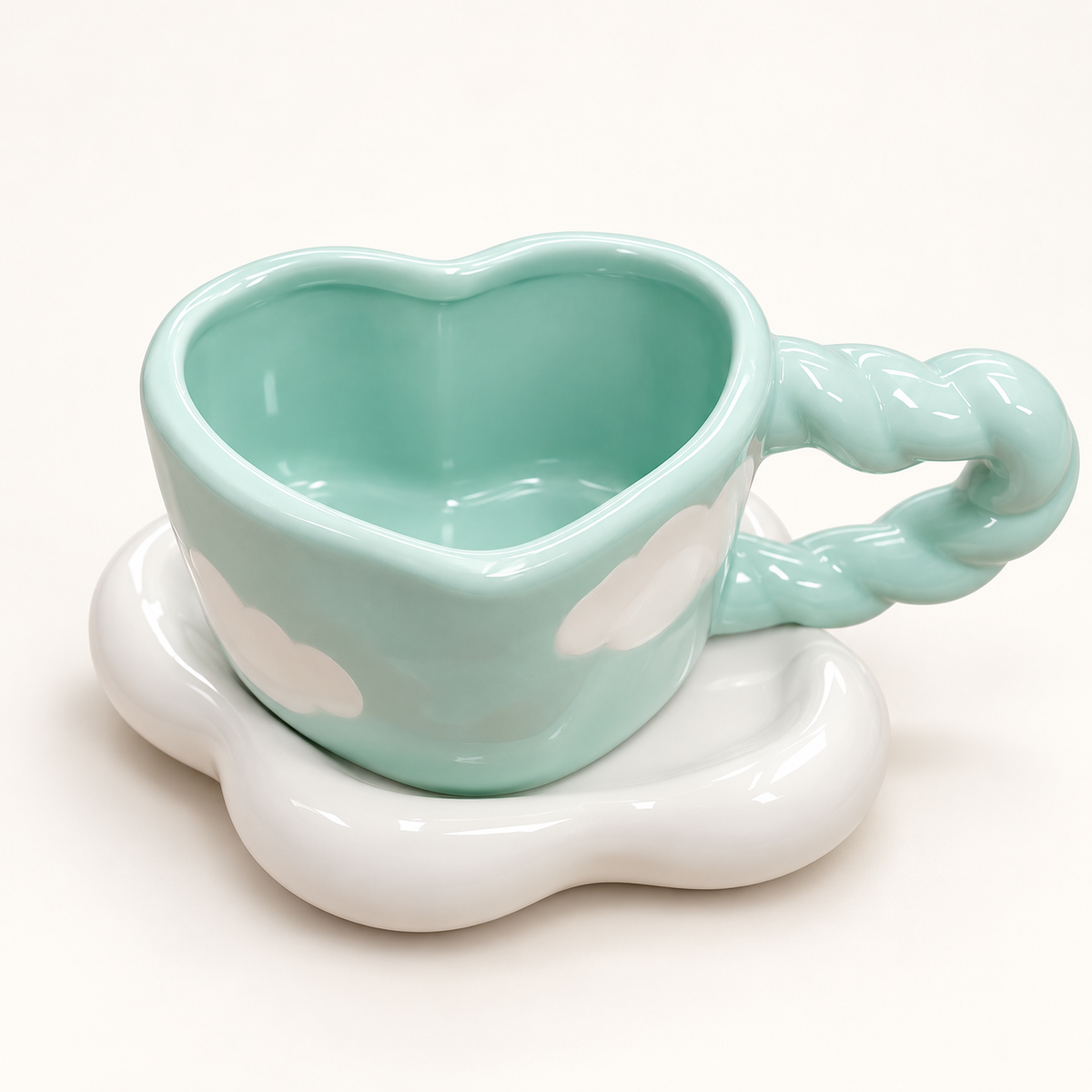 Sj Ceramic Cup N Saucer Dm 115 - Image 6