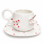 Sj Ceramic Cup N Saucer Dm 64 - Image 1