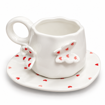 Sj Ceramic Cup N Saucer Dm 64 - Image 3
