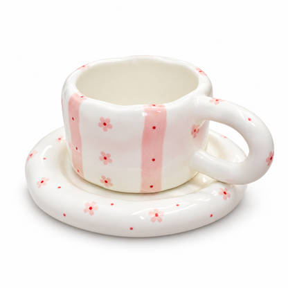 Sj Ceramic Cup N Saucer Dm 65 - Image 2