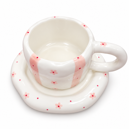 Sj Ceramic Cup N Saucer Dm 65 - Image 3