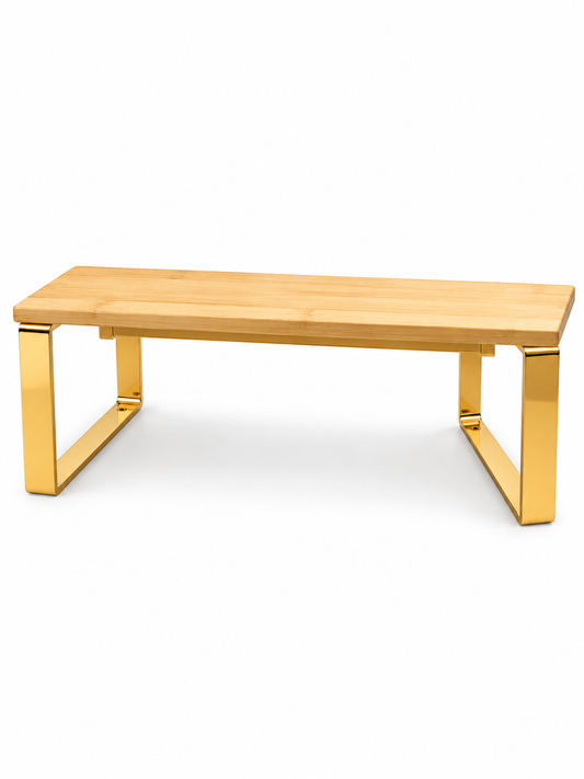 Wood Golden Salad Bar Large Bhojas - Image 2