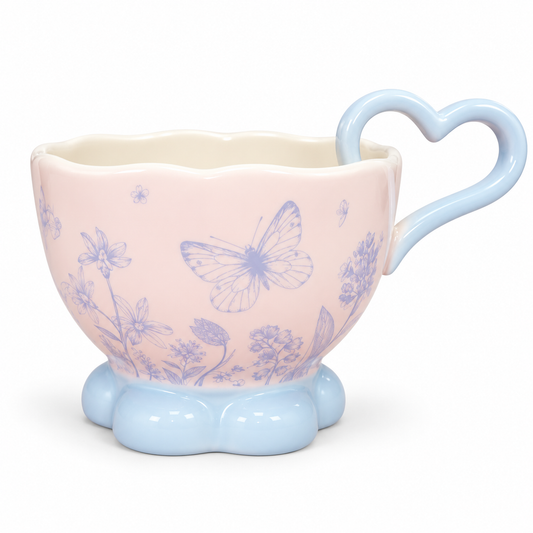 Sj Ceramic Cup N Saucer Dm 126 - Image 1