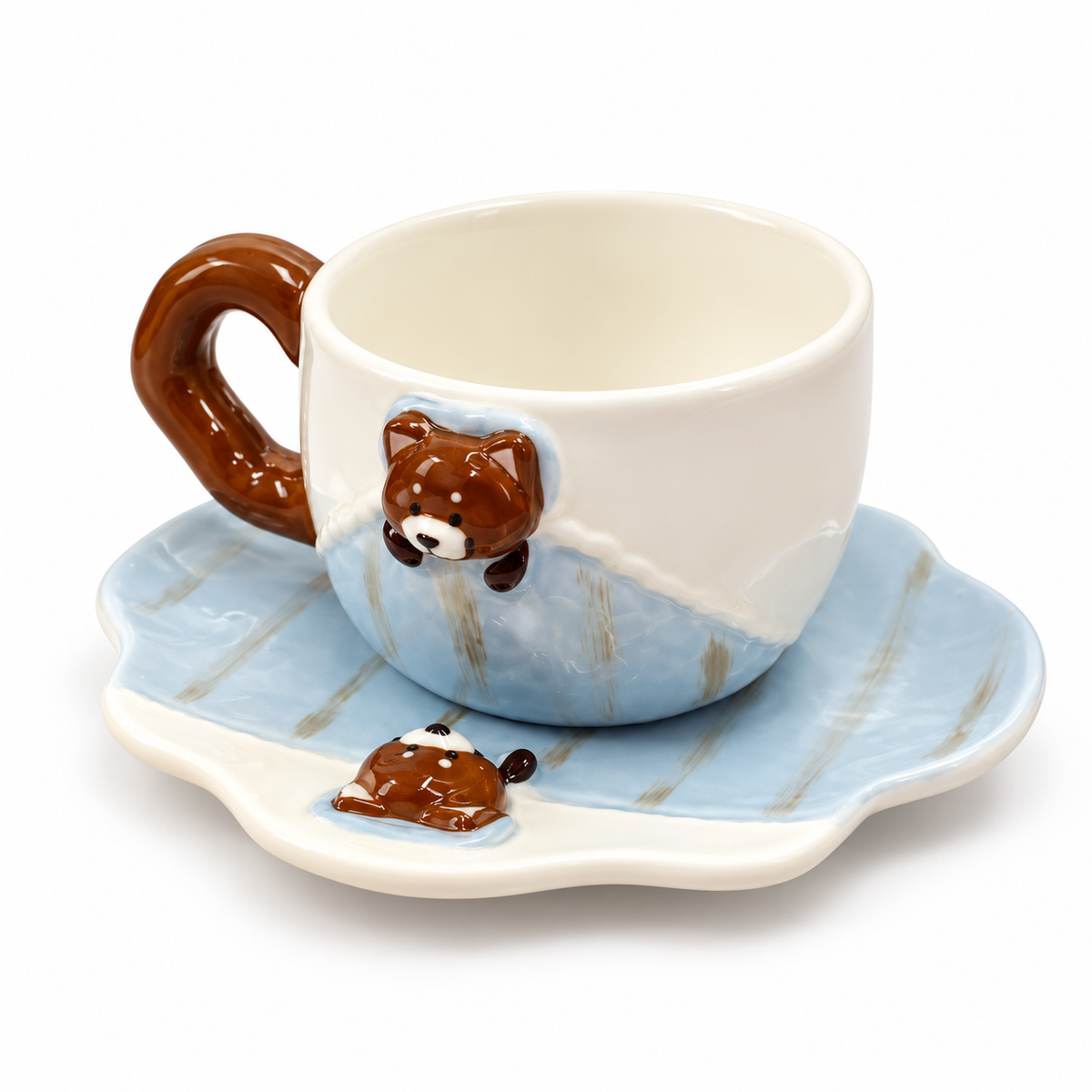 Sj Ceramic Cup N Saucer Dm 161 - Image 2