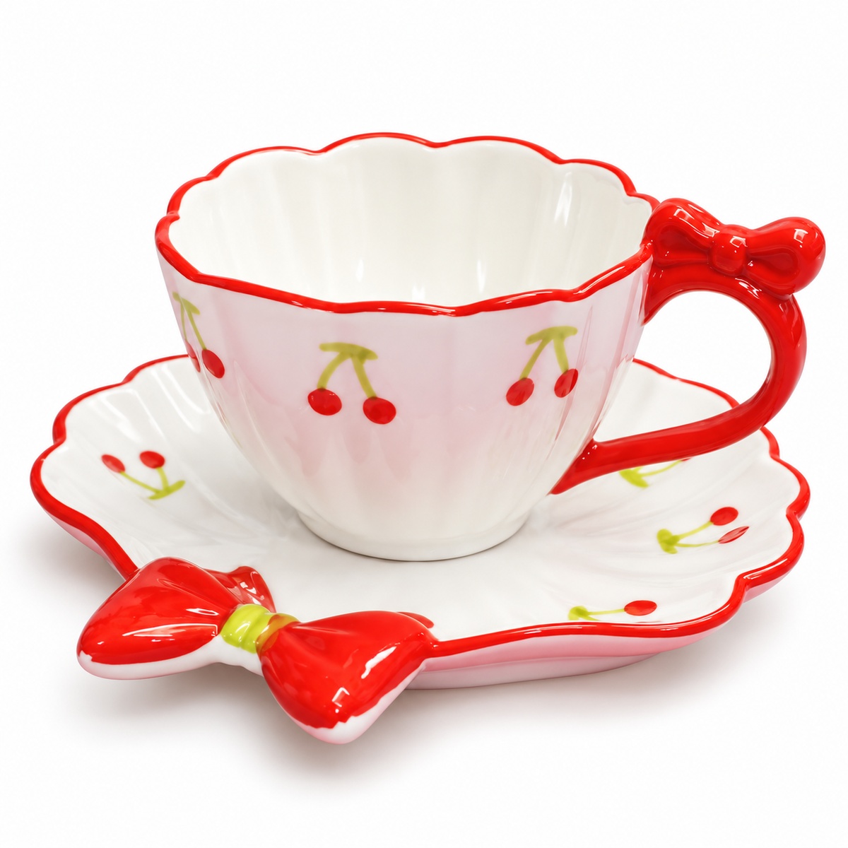Sj Ceramic Cup N Saucer Dm 162 - Image 2