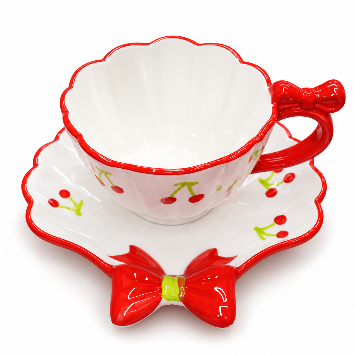 Sj Ceramic Cup N Saucer Dm 162 - Image 3