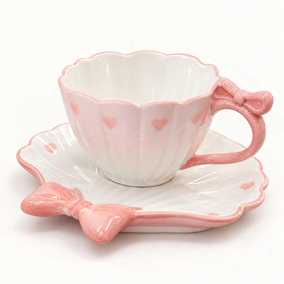 Sj Ceramic Cup N Saucer Dm 162 - Image 6