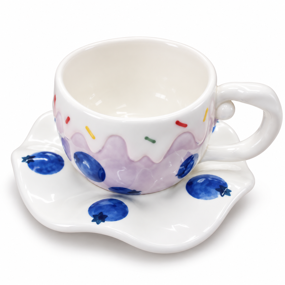 Sj Ceramic Cup N Saucer Dm 163 - Image 13