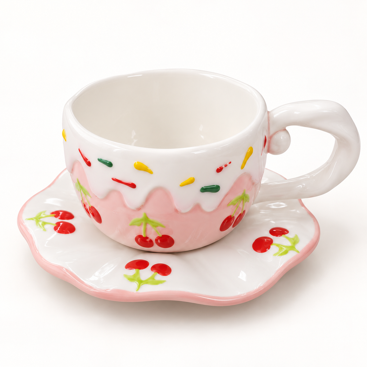 Sj Ceramic Cup N Saucer Dm 163 - Image 15