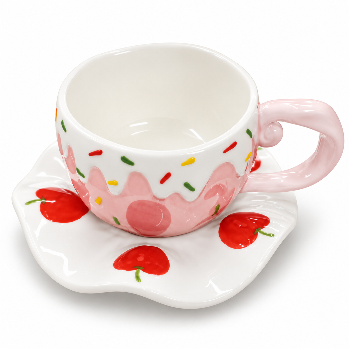 Sj Ceramic Cup N Saucer Dm 163 - Image 9