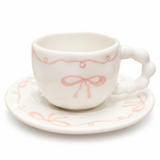 Sj Ceramic Cup N Saucer Dm 191 - Image 1