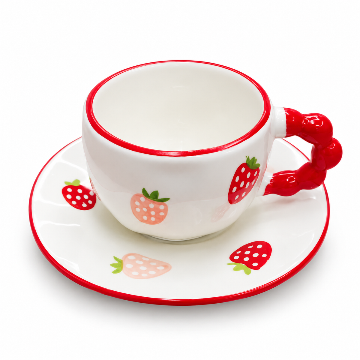 Sj Ceramic Cup N Saucer Dm 190 - Image 2