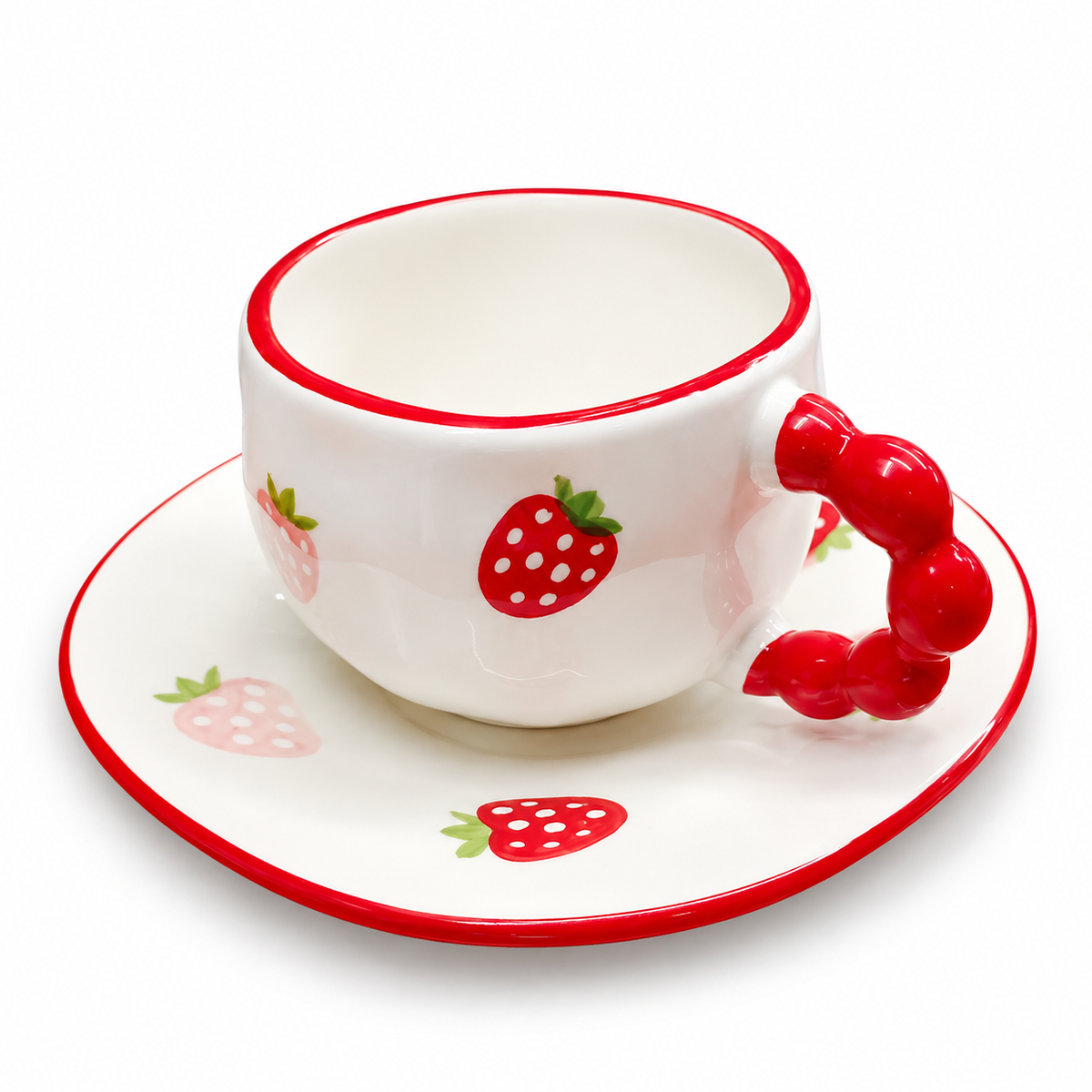 Sj Ceramic Cup N Saucer Dm 190 - Image 3