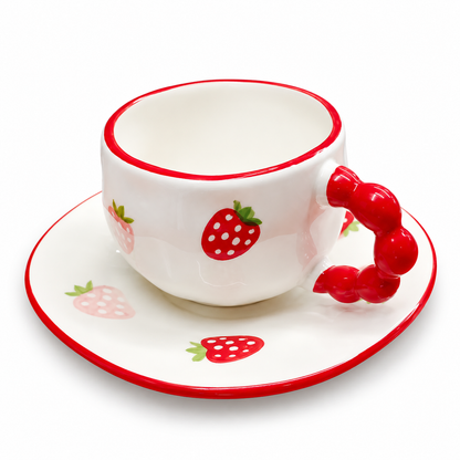 Sj Ceramic Cup N Saucer Dm 190 - Image 3