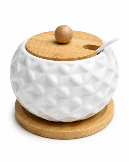 Ceramic Container for Sugar, Salt and other spices | Sugar Pot