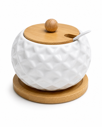 Ceramic Container for Sugar, Salt and other spices | Sugar Pot