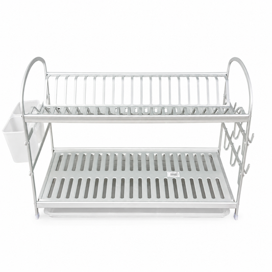 2 Tier Metal Plate Rack | Dish Drying Rack