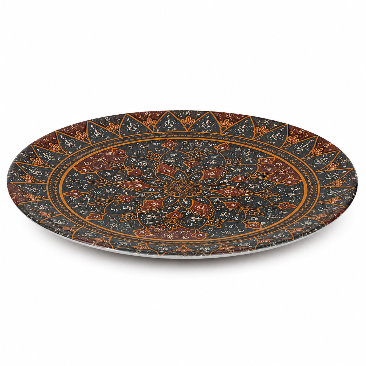 Double Glazed Melamine Rice Plate