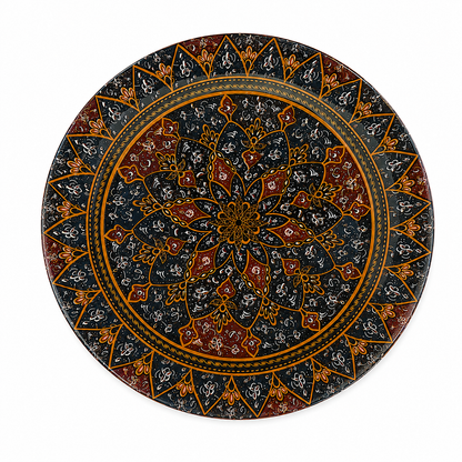 Double Glazed Melamine Rice Plate