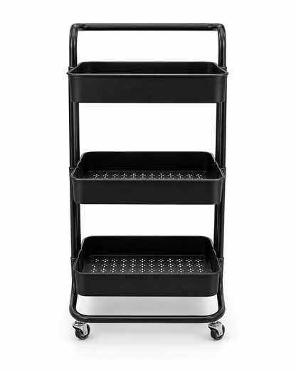 Metal Kitchen Storage Rack Kitchen Floor Rack Storage Rack Multi-layer Fruit and Vegetable Storage Metal Trolley
